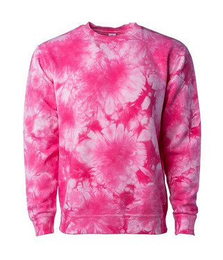 Independent Trading Co. PRM3500TD - Midweight Tie Dyed Crew