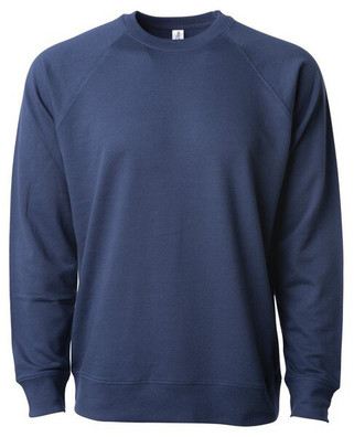 Independent Trading Co. SS1000C - Unisex Lightweight Loopback Terry Crew