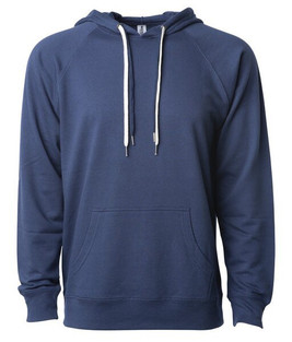 Independent Trading Co. SS1000 - Unisex Lightweight Loopback Terry Hooded Pullover