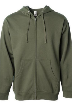 Independent Trading Co. SS4500Z - Midweight Full-Zip Hooded Sweatshirt