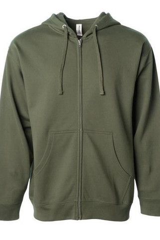 Independent Trading Co. SS4500Z - Midweight Full-Zip Hooded Sweatshirt
