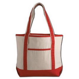 Q-Tees Q1500 - Large Canvas Deluxe Tote