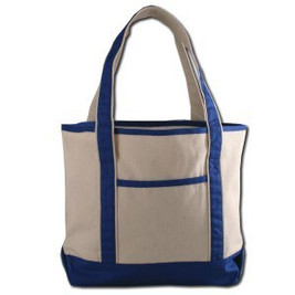 Q-Tees Q1500 - Large Canvas Deluxe Tote