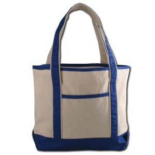 Q-Tees Q1500 - Large Canvas Deluxe Tote