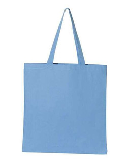 Q-Tees Q800 - Durable Canvas Tote with Reinforced Handles
