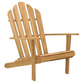 vidaXL 3016813 - Adirondack Chair Solid Teak Wood