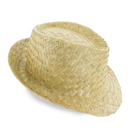 Claps 13018 - Catedrais Cappello di Paglia Unisex a Tesa Corta