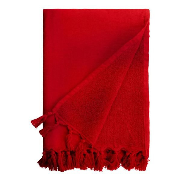 Claps 14091 - Nemophila Luxury Dual-Layer Sponge Towel with Fringes