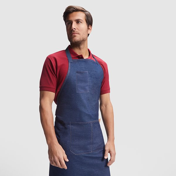 Claps 17428 - Eco-Friendly Recycled Denim Kitchen Apron