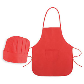 Claps 17465 - Kids Cooking Set Apron and Chef Hat