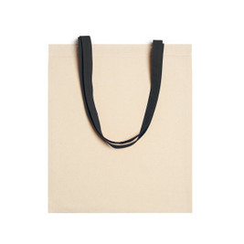 Claps 17467 - Cotton Shopper Bag with Colorful Handles