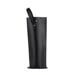 Claps 17518 - Chic Faux Leather Bottle Carrier with Handle
