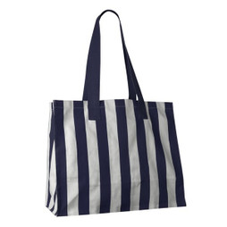 Claps 17552 - Gestreepte Gerecyclede Katoenen Shopper