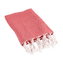Claps 18106 - Weiches Pareo Handtuch mit Fransen