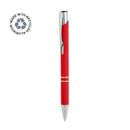 Claps 22242 - Gerecycled Aluminium Pen met Zachte Grip