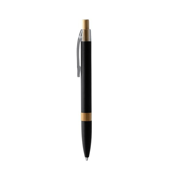 Claps 22244 - Penna in Alluminio Riciclato con Dettagli in Bambù