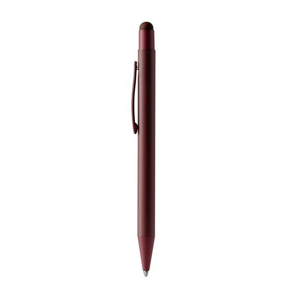 Claps 22246 - Matte Finish Metal Ballpoint Pen with Stylus