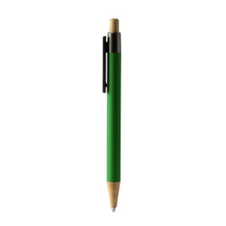 Claps 22251 - Metal Ballpoint Pen with Bamboo Clip