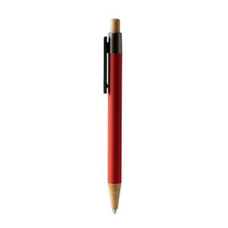 Claps 22251 - Metal Ballpoint Pen with Bamboo Clip