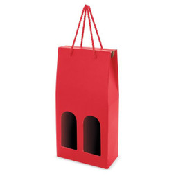 Claps 29385 - Dual Compartment Bottle Carrier With Handles