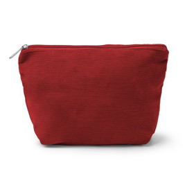 Claps 43301 - Rippen-Samt Clutch mit Reißverschluss