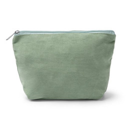 Claps 43301 - Ribbed Velvet Clutch with Matching Zipper