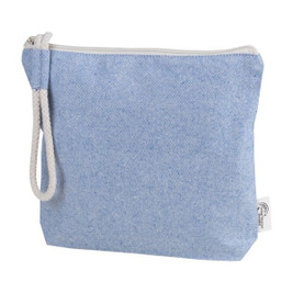 Claps 43318 - Eco-Friendly Recycled Cotton Zipper Pouch