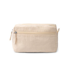 Claps 43330 - Spacious Cotton Zipper Pouch