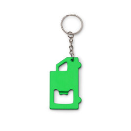 Claps 46203 - Truck-Shaped Aluminum Keychain Bottle Opener