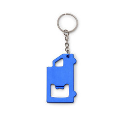 Claps 46203 - Truck-Shaped Aluminum Keychain Bottle Opener