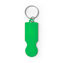 Claps 46206 - Eco-Friendly Shopping Cart Coin Keychain