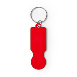 Claps 46206 - Eco-Friendly Shopping Cart Coin Keychain