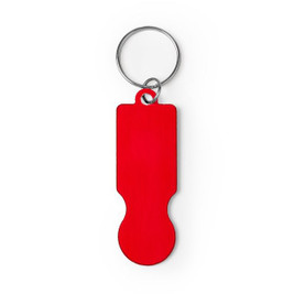 Claps 46206 - Eco-Friendly Shopping Cart Coin Keychain