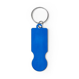 Claps 46206 - Eco-Friendly Shopping Cart Coin Keychain