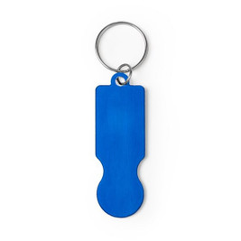 Claps 46206 - Eco-Friendly Shopping Cart Coin Keychain