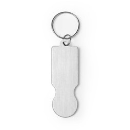 Claps 46206 - Eco-Friendly Shopping Cart Coin Keychain