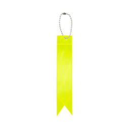 Claps 46211 - Polyester Reflective Keychain with Chain