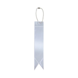 Claps 46211 - Polyester Reflective Keychain with Chain