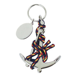 Claps 46219 - Ankkurimuotoinen Avainrengas Värikkäillä Yksityiskohdilla