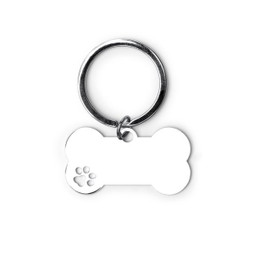 Claps 47183 - Metal Dog Bone Keychain