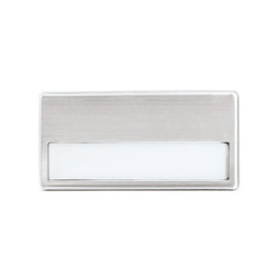 Claps 49170 - Aluminum Name Plate with Secure Locking Pin