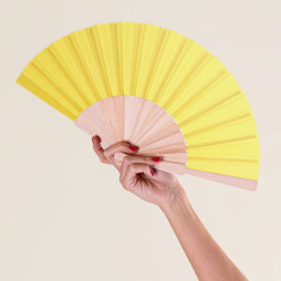 Claps 50138 - Holzventilator mit Polyesterstoff