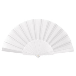 Claps 50141 - Colorful Polyester Fan with Plastic Ribs