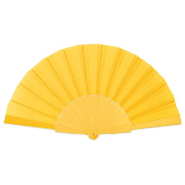 Claps 50141 - Colorful Polyester Fan with Plastic Ribs