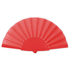 Claps 50141 - Ventaglio Colorato in Poliestere con Stecche di Plastica