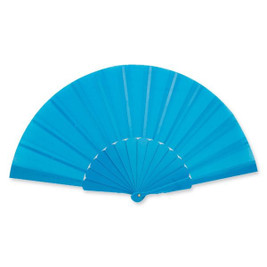 Claps 50141 - Colorful Polyester Fan with Plastic Ribs