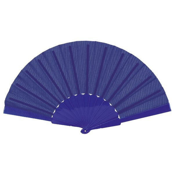Claps 50141 - Colorful Polyester Fan with Plastic Ribs