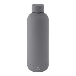 Claps 52277 - Viana Double-Walled Bottle 500 ml with Rubber Finish