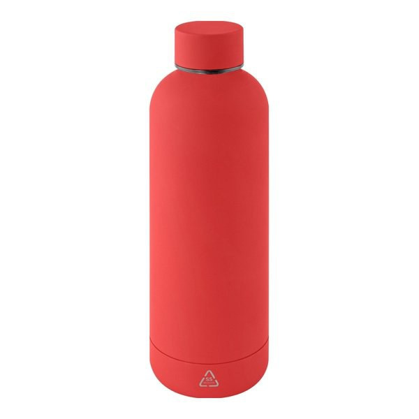 Claps 52277 - Viana Double-Walled Bottle 500 ml with Rubber Finish