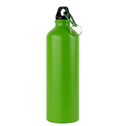 Claps 52293 - Colorful Aluminum Bottle with Carabiner Clip